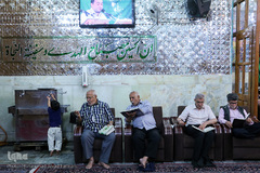 از افطار تا سحر با جلسات قرآنی شهر تهران ـ ۳ (حسینه کربلایی ها)
