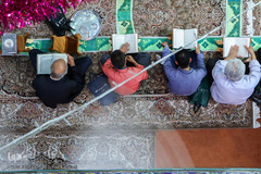 از افطار تا سحر با جلسات قرآنی شهر تهران ـ ۳ (حسینه کربلایی ها)