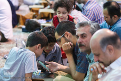 از افطار تا سحر با جلسات قرآنی شهر تهران ـ ۳ (حسینه کربلایی ها)