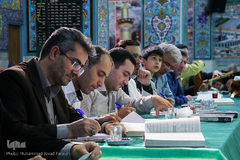 از افطار تا سحر با جلسات قرآنی شهر تهران ـ ۳ (حسینه کربلایی ها)