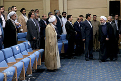 مراسم بیست و دومین آیین تکریم و تجلیل از خادمان قرآن کریم جمهوری اسلامی ایران