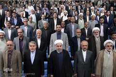 مراسم بیست و دومین آیین تکریم و تجلیل از خادمان قرآن کریم جمهوری اسلامی ایران