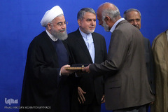 مراسم بیست و دومین آیین تکریم و تجلیل از خادمان قرآن کریم جمهوری اسلامی ایران