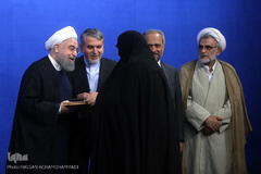 مراسم بیست و دومین آیین تکریم و تجلیل از خادمان قرآن کریم جمهوری اسلامی ایران