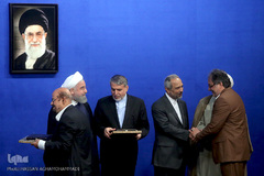 مراسم بیست و دومین آیین تکریم و تجلیل از خادمان قرآن کریم جمهوری اسلامی ایران