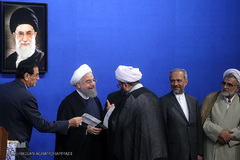 مراسم بیست و دومین آیین تکریم و تجلیل از خادمان قرآن کریم جمهوری اسلامی ایران