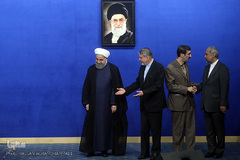 مراسم بیست و دومین آیین تکریم و تجلیل از خادمان قرآن کریم جمهوری اسلامی ایران