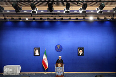 مراسم بیست و دومین آیین تکریم و تجلیل از خادمان قرآن کریم جمهوری اسلامی ایران