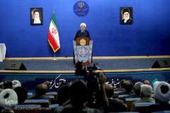 مراسم بیست و دومین آیین تکریم و تجلیل از خادمان قرآن کریم جمهوری اسلامی ایران