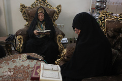 محفل جزء خوانی قرآن کریم بانوان فرهنگسرای مهر