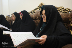 محفل جزء خوانی قرآن کریم بانوان فرهنگسرای مهر