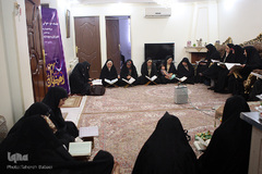 محفل جزء خوانی قرآن کریم بانوان فرهنگسرای مهر