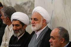 مراسم بزرگداشت شهدای حمله تروریستی تهران