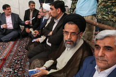 مراسم بزرگداشت شهدای حمله تروریستی تهران