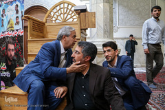 مراسم بزرگداشت شهدای حمله تروریستی تهران