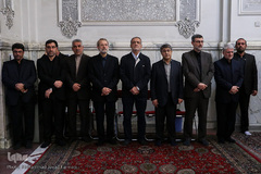 مراسم بزرگداشت شهدای حمله تروریستی تهران