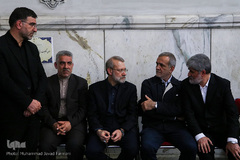 مراسم بزرگداشت شهدای حمله تروریستی تهران