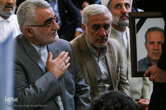 مراسم بزرگداشت شهدای حمله تروریستی تهران