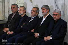 مراسم بزرگداشت شهدای حمله تروریستی تهران