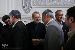 مراسم بزرگداشت شهدای حمله تروریستی تهران