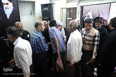 مراسم ترحیم مجاهد جانباز، شهید حجت الاسلام مهدی تقوی در هیات محبین الائمه(ع) تهران