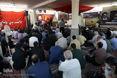 مراسم ترحیم مجاهد جانباز، شهید حجت الاسلام مهدی تقوی در هیات محبین الائمه(ع) تهران