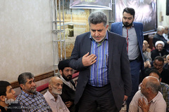 مراسم ترحیم مجاهد جانباز، شهید حجت الاسلام مهدی تقوی در هیات محبین الائمه(ع) تهران