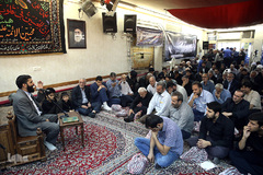 مراسم ترحیم مجاهد جانباز، شهید حجت الاسلام مهدی تقوی در هیات محبین الائمه(ع) تهران