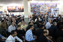 مراسم ترحیم مجاهد جانباز، شهید حجت الاسلام مهدی تقوی در هیات محبین الائمه(ع) تهران