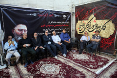 مراسم ترحیم مجاهد جانباز، شهید حجت الاسلام مهدی تقوی در هیات محبین الائمه(ع) تهران