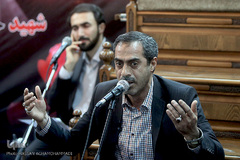 مراسم ترحیم مجاهد جانباز، شهید حجت الاسلام مهدی تقوی در هیات محبین الائمه(ع) تهران