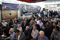 مراسم ترحیم مجاهد جانباز، شهید حجت الاسلام مهدی تقوی در هیات محبین الائمه(ع) تهران