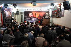 مراسم ترحیم مجاهد جانباز، شهید حجت الاسلام مهدی تقوی در هیات محبین الائمه(ع) تهران
