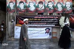مراسم ترحیم مجاهد جانباز، شهید حجت الاسلام مهدی تقوی در هیات محبین الائمه(ع) تهران
