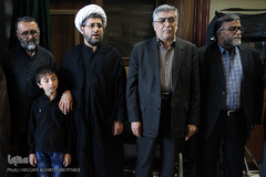 مراسم یادبود دو جهادگر شهید حادثه تروریستی مجلس