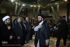 مراسم یادبود دو جهادگر شهید حادثه تروریستی مجلس