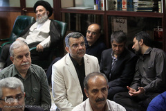 مراسم یادبود دو جهادگر شهید حادثه تروریستی مجلس