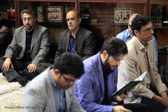 مراسم یادبود دو جهادگر شهید حادثه تروریستی مجلس