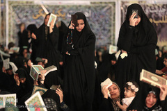 احیاء شب نوزدهم ماه مبارک رمضان در مصلی