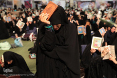 احیاء شب نوزدهم ماه مبارک رمضان در مصلی