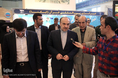 بازدید وزیر ورزش و جوانان از بیست و پنجمین نمایشگاه بین المللی قرآن کریم