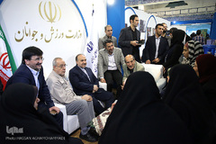 بازدید وزیر ورزش و جوانان از بیست و پنجمین نمایشگاه بین المللی قرآن کریم