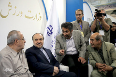 بازدید وزیر ورزش و جوانان از بیست و پنجمین نمایشگاه بین المللی قرآن کریم