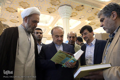 بازدید وزیر ورزش و جوانان از بیست و پنجمین نمایشگاه بین المللی قرآن کریم