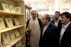 بازدید وزیر ورزش و جوانان از بیست و پنجمین نمایشگاه بین المللی قرآن کریم