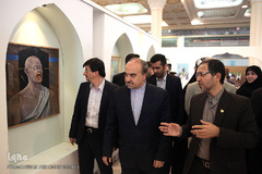 بازدید وزیر ورزش و جوانان از بیست و پنجمین نمایشگاه بین المللی قرآن کریم
