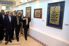 بازدید وزیر ورزش و جوانان از بیست و پنجمین نمایشگاه بین المللی قرآن کریم