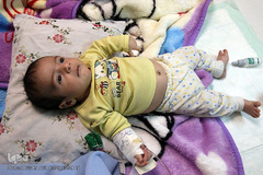 مراسم معنوی احیاء شب بیست و یکم ماه مبارک رمضان در بیمارستان کودکان مفید تهران