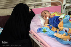 مراسم معنوی احیاء شب بیست و یکم ماه مبارک رمضان در بیمارستان کودکان مفید تهران