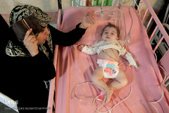 مراسم معنوی احیاء شب بیست و یکم ماه مبارک رمضان در بیمارستان کودکان مفید تهران